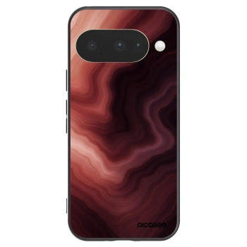 Picasee Μαύρη θήκη σιλικόνης για Google Pixel 10 - Rouge