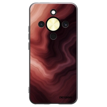 Picasee Μαύρη θήκη σιλικόνης για Honor Magic8 Lite 5G - Rouge
