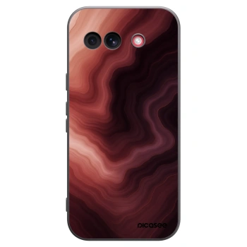 Picasee Μαύρη θήκη σιλικόνης για Google Pixel 10a - Rouge