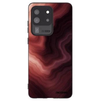 Picasee Μαύρη θήκη σιλικόνης για Samsung Galaxy S20 Ultra 5G G988F - Rouge