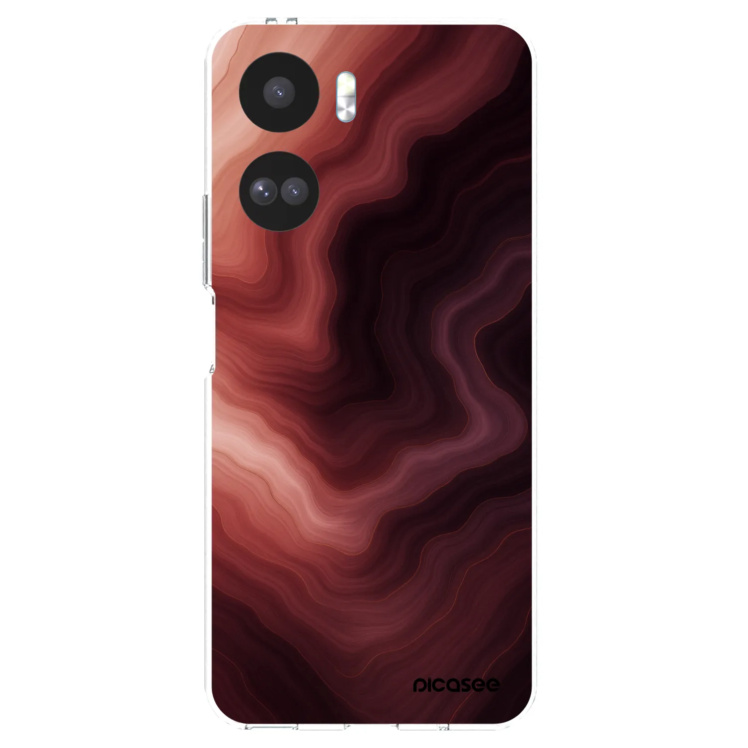 Picasee διαφανής θήκη σιλικόνης Honor 90 Lite 5G - Rouge