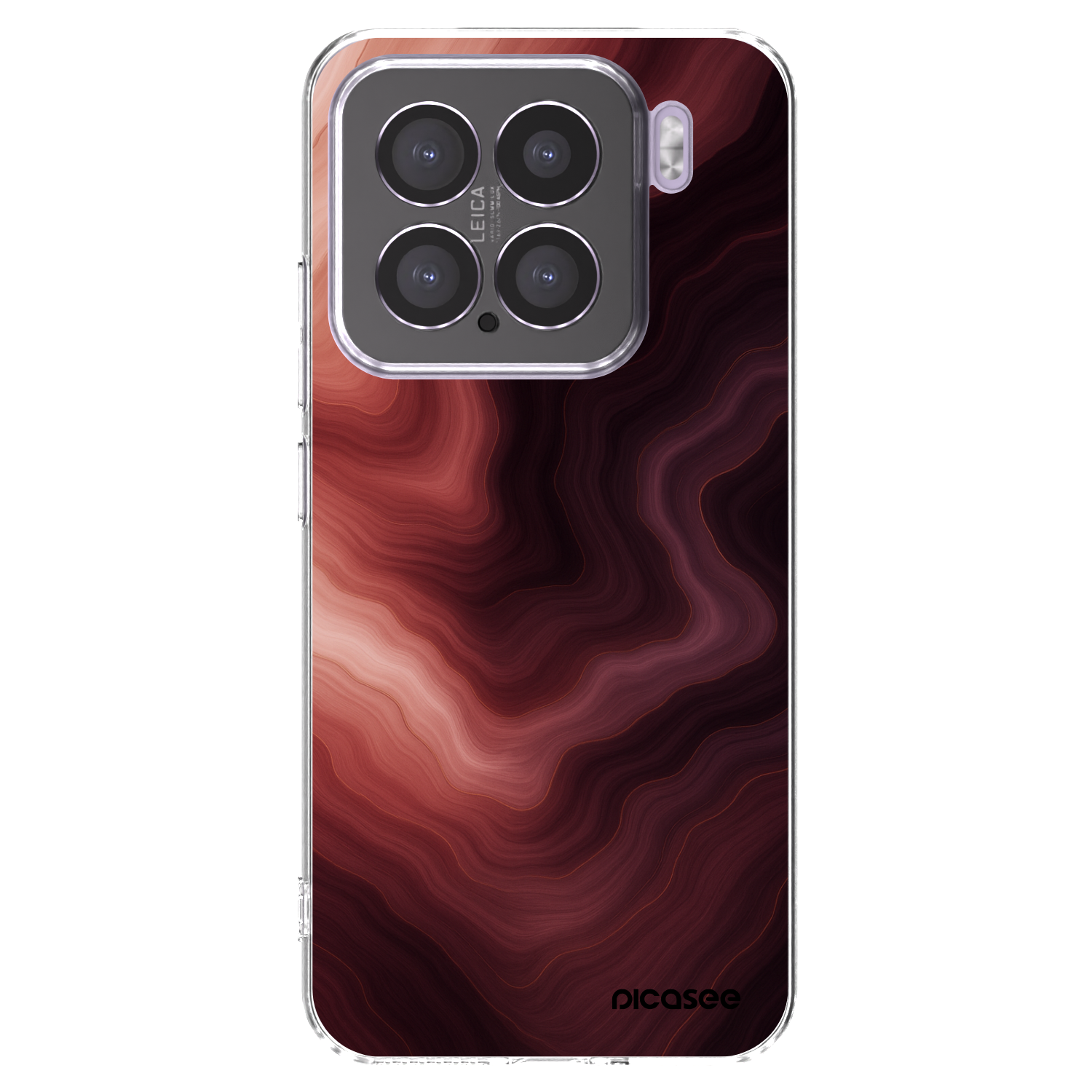 Picasee διαφανής θήκη σιλικόνης Xiaomi 15 - Rouge