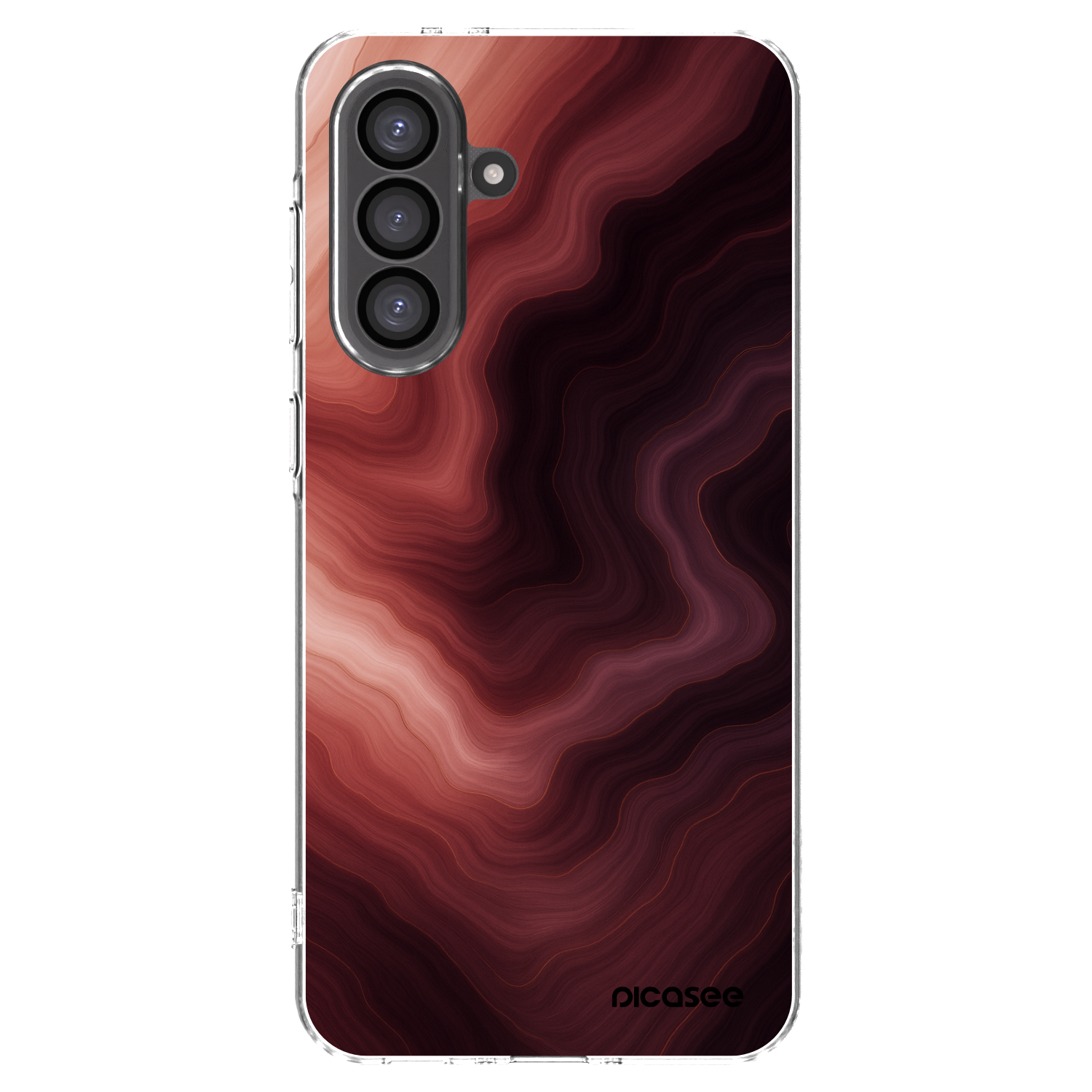Picasee διαφανής θήκη σιλικόνης Samsung Galaxy A36 5G - Rouge