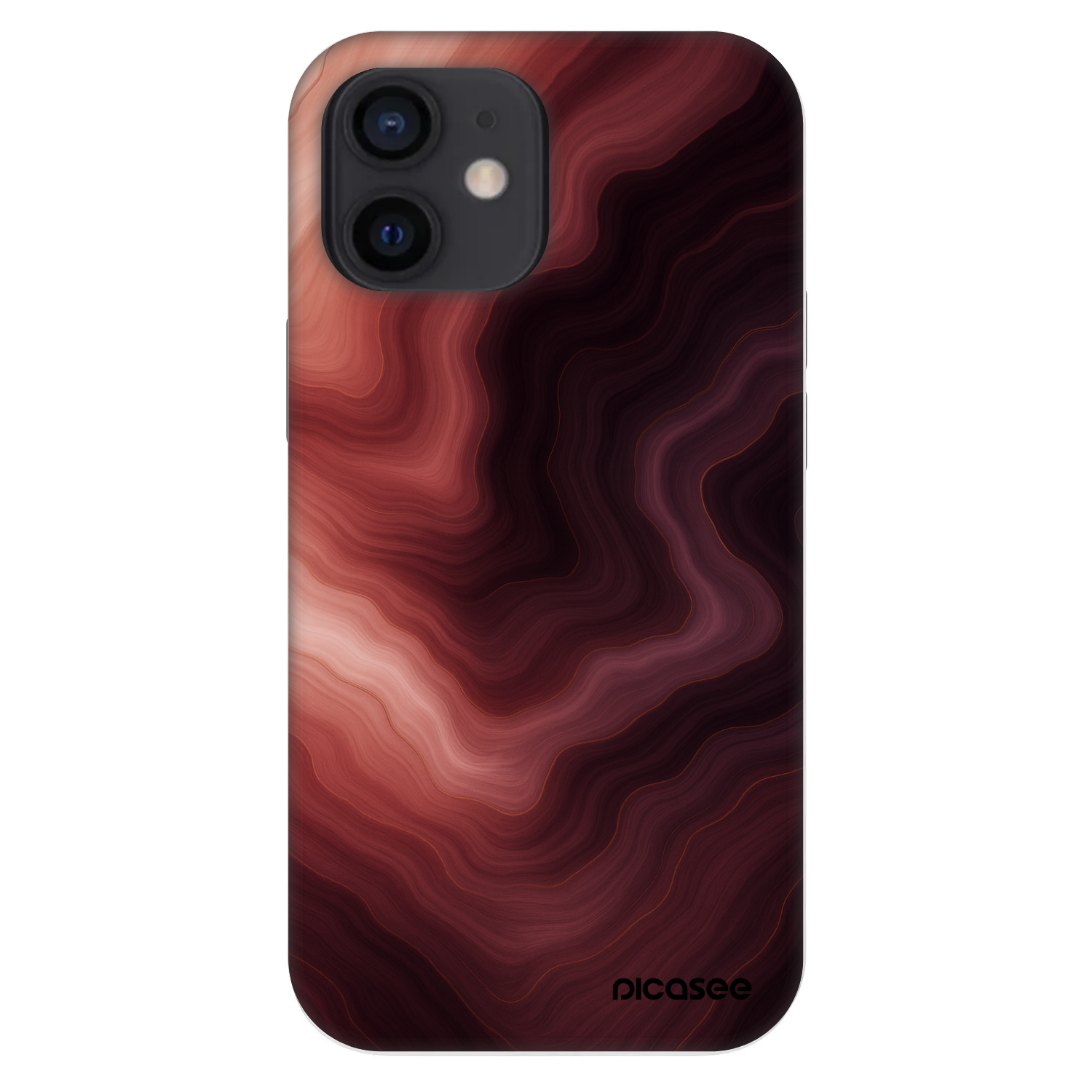 Picasee Fashion Case για Apple iPhone 12 mini - Rouge