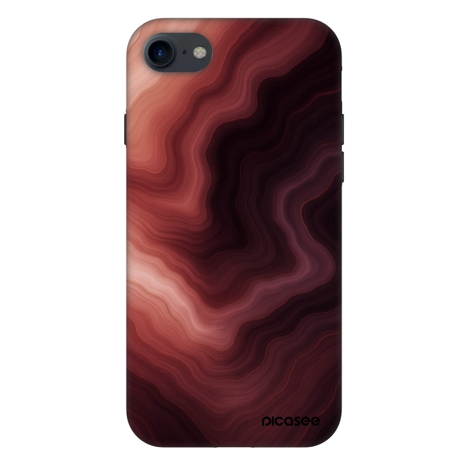 Picasee Fashion Case για Apple iPhone SE 2020 - Rouge