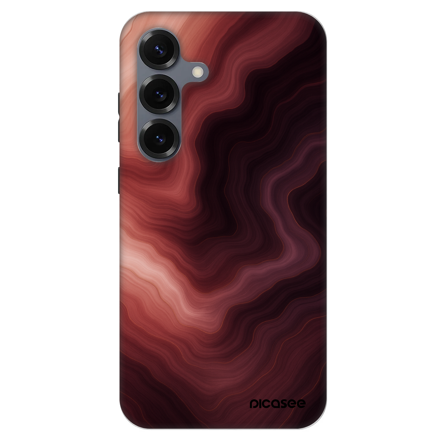 Picasee Fashion Case PowerShare pro Samsung Galaxy S25 5G - Rouge