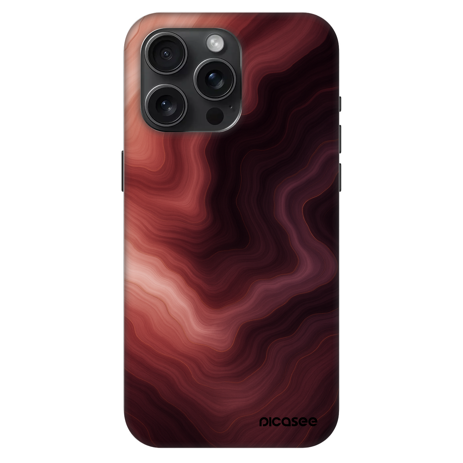 Picasee Fashion Case MagSafe για Apple iPhone 15 Pro Max - Rouge