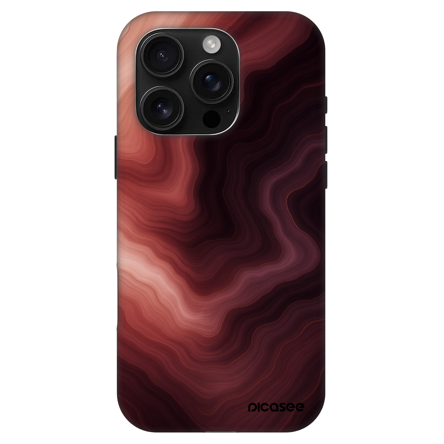 Picasee Fashion Case MagSafe για Apple iPhone 16 Pro - Rouge