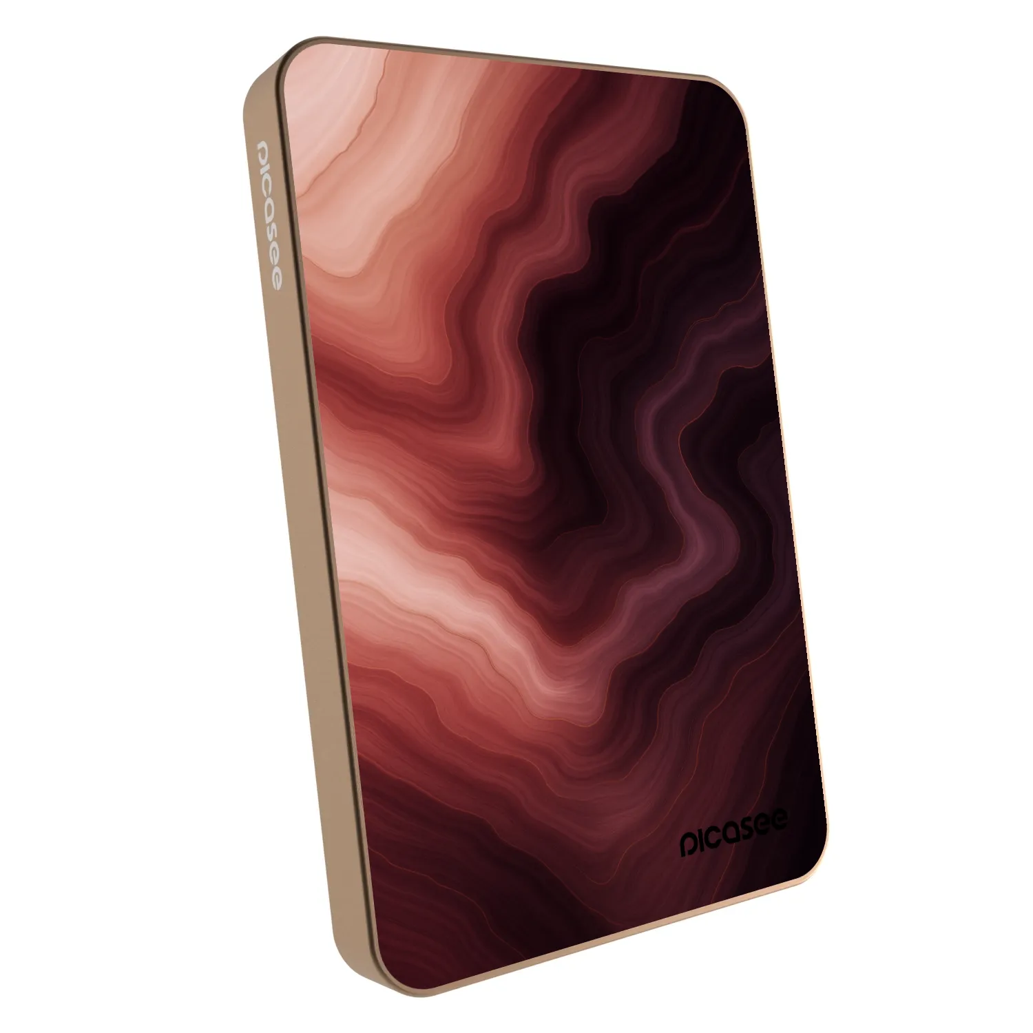 Picasee Powerbank με MagSafe 5 000 mAh Χρυσαφένιος - Rouge