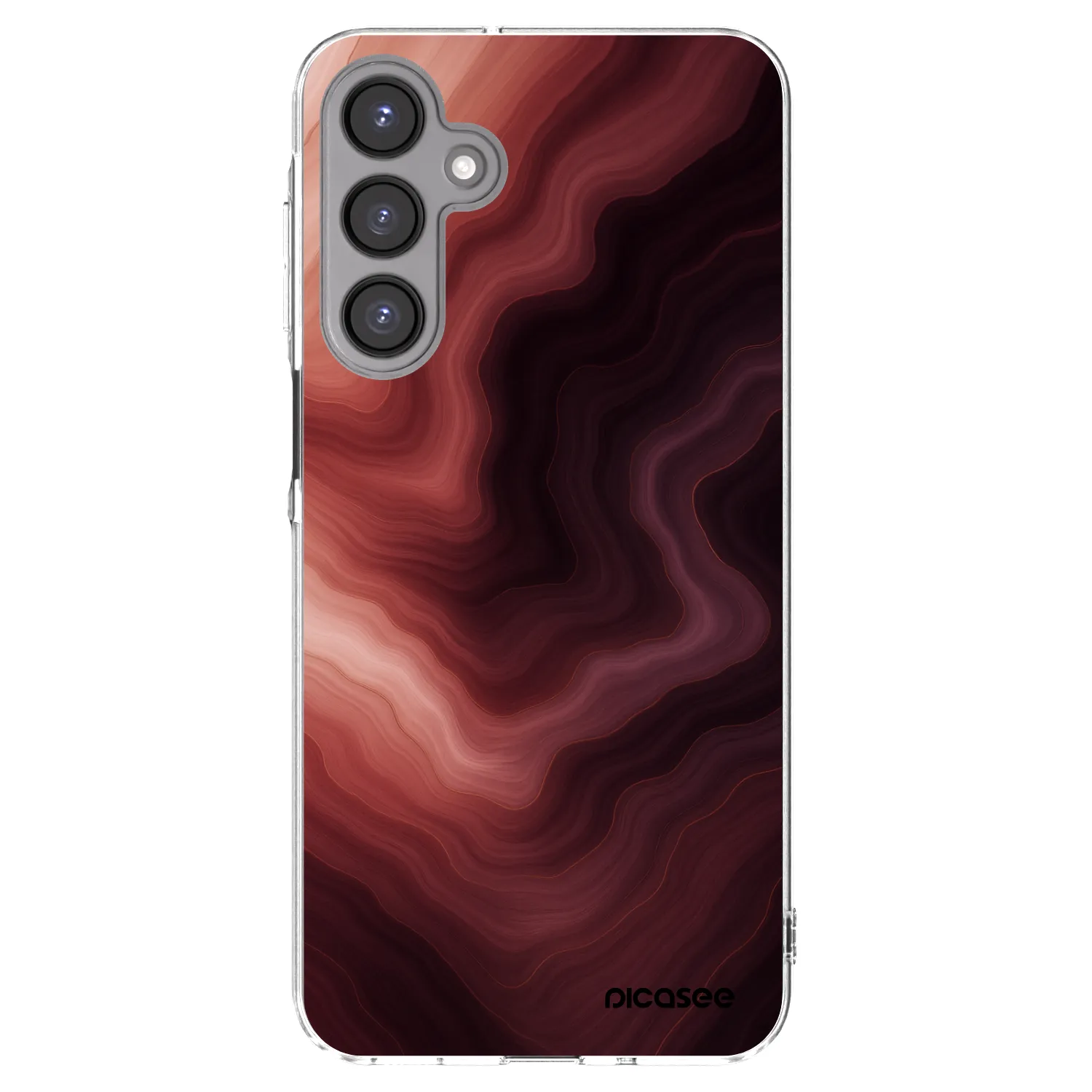Picasee διαφανής θήκη σιλικόνης Samsung Galaxy A16 4G - Rouge
