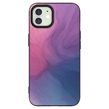 Picasee Μαύρη θήκη σιλικόνης για Apple iPhone 12 - Silk