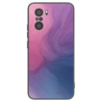 Picasee Μαύρη θήκη σιλικόνης για Xiaomi Poco F3 - Silk