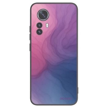 Picasee Μαύρη θήκη σιλικόνης για Xiaomi 12 Pro - Silk