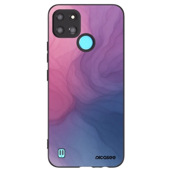 Picasee Μαύρη θήκη σιλικόνης για Realme C21Y - Silk