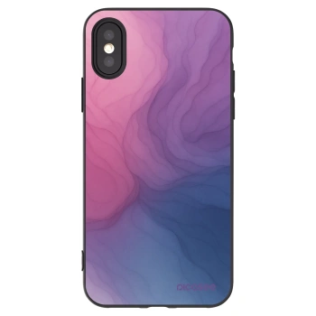 Picasee Μαύρη θήκη σιλικόνης για Apple iPhone X/XS - Silk