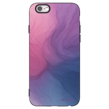 Picasee Μαύρη θήκη σιλικόνης για Apple iPhone 6/6S - Silk