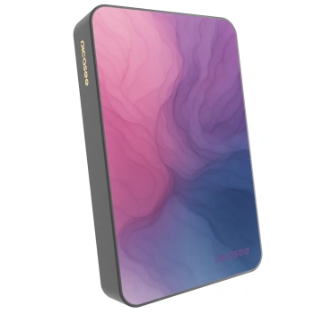 Picasee Powerbank με MagSafe 10 000 mAh Γκρί - Silk