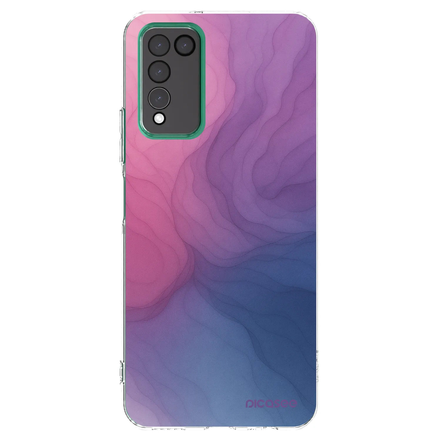 Picasee διαφανής θήκη σιλικόνης Honor 10X Lite - Silk