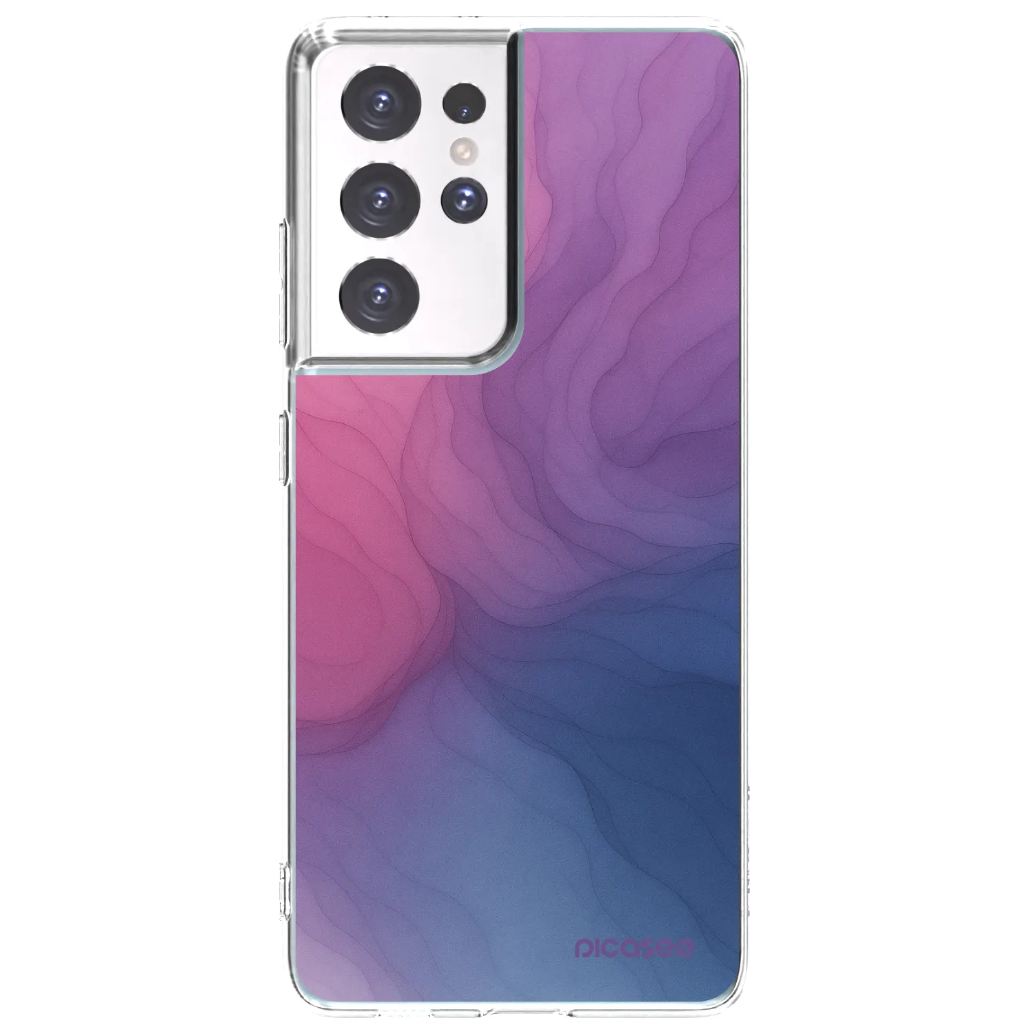 Picasee διαφανής θήκη σιλικόνης Samsung Galaxy S21 Ultra 5G G998B - Silk