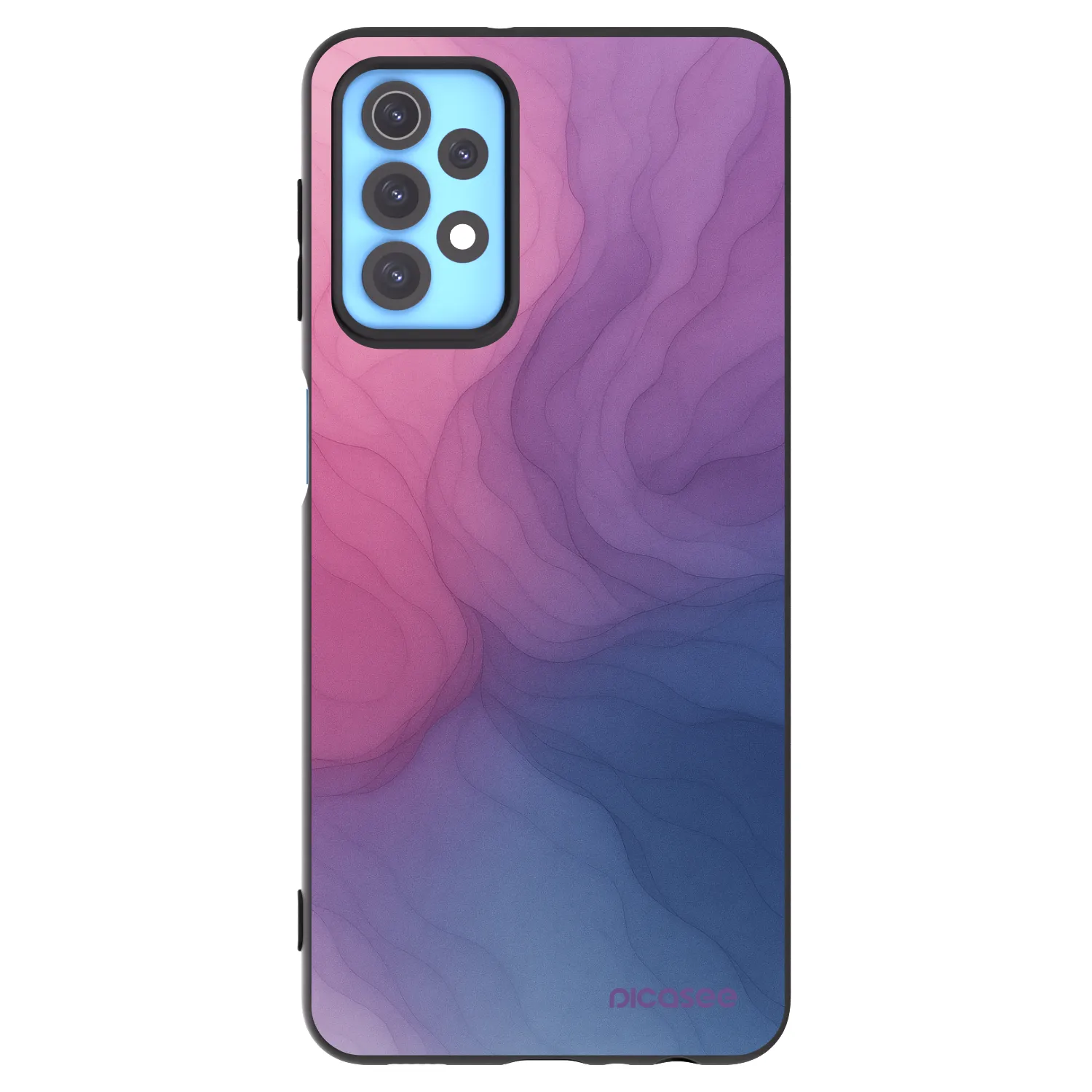 Picasee Μαύρη θήκη σιλικόνης για Samsung Galaxy A32 4G SM-A325F - Silk