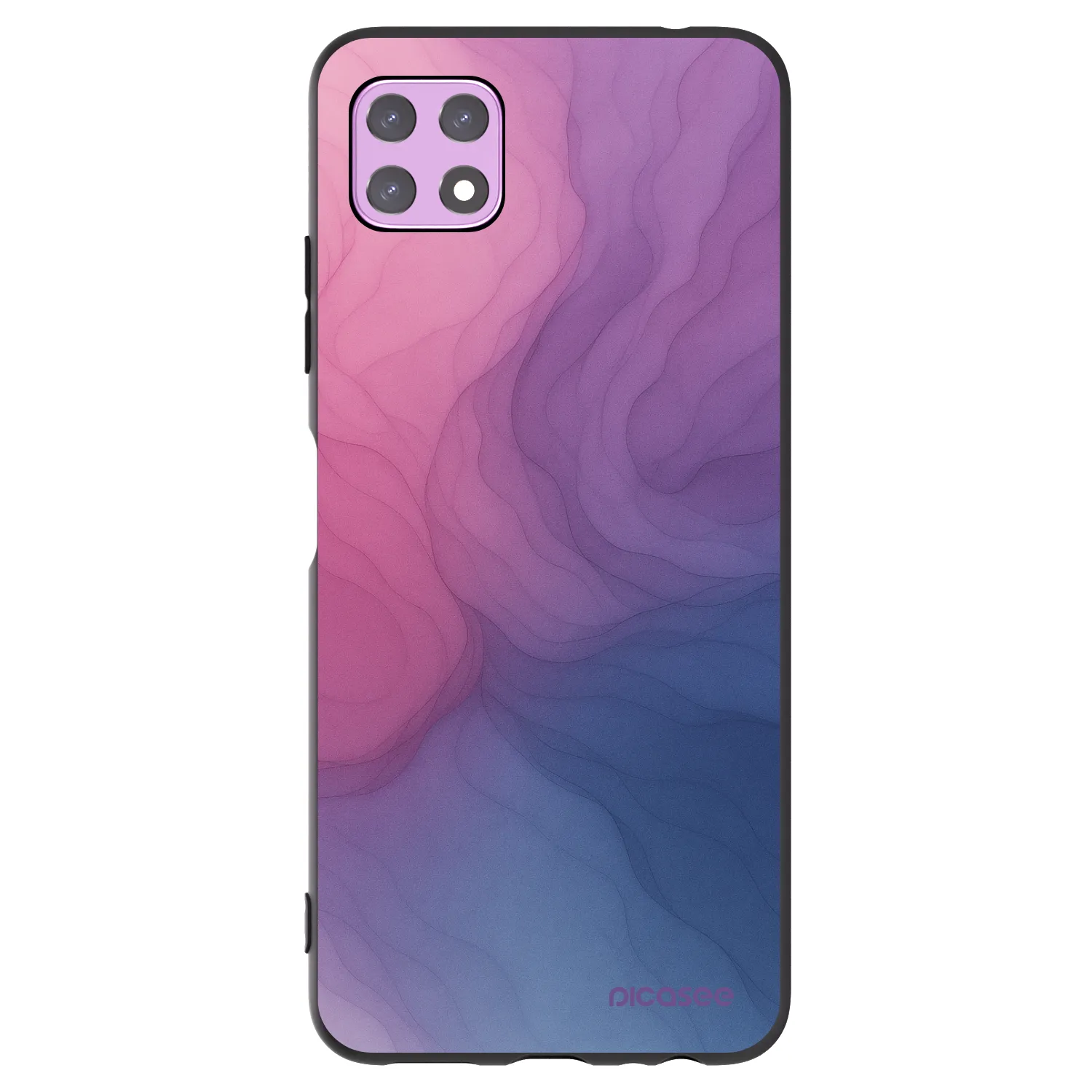 Picasee Μαύρη θήκη σιλικόνης για Samsung Galaxy A22 A226B 5G - Silk