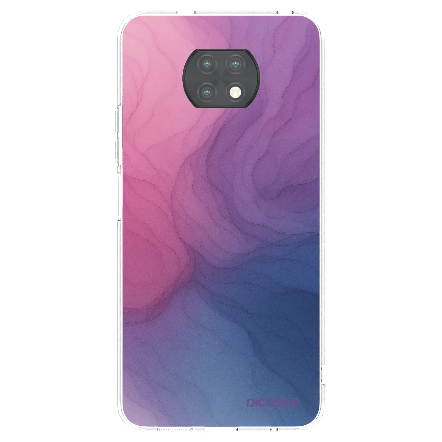 Picasee διαφανής θήκη σιλικόνης Xiaomi Redmi Note 9T - Silk