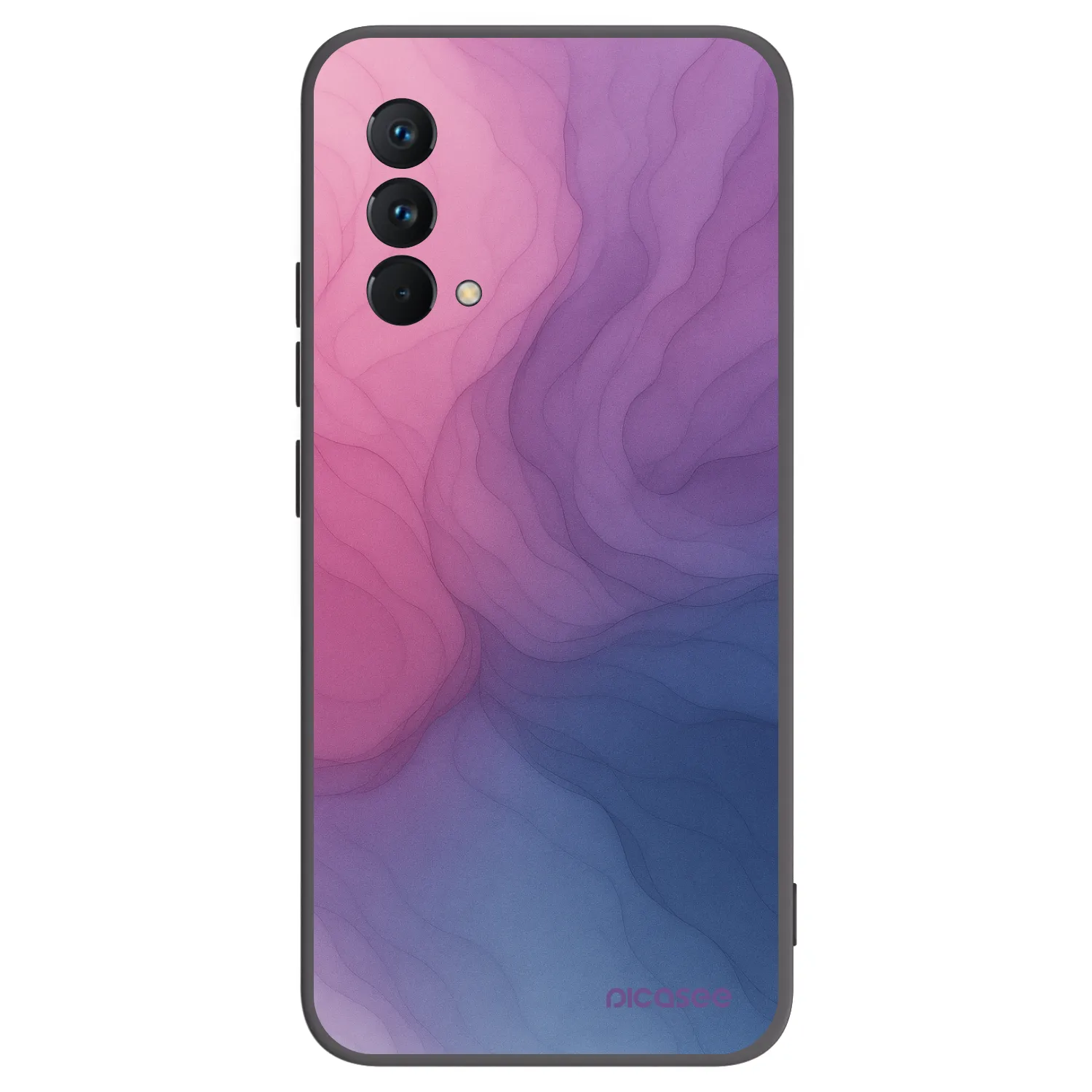 Picasee Μαύρη θήκη σιλικόνης για Realme GT Master Edition 5G - Silk