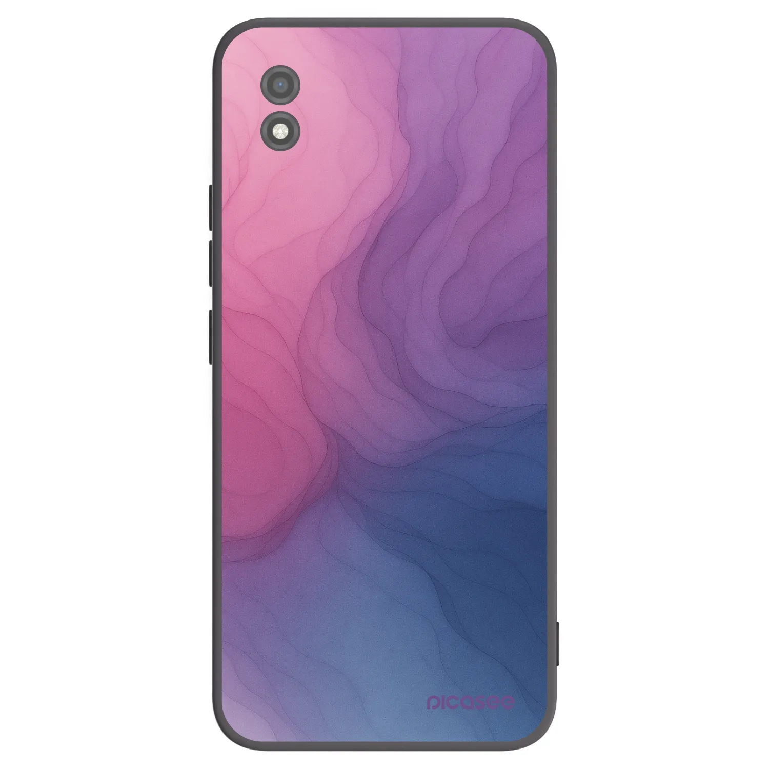Picasee Μαύρη θήκη σιλικόνης για Realme C11 (2021) - Silk