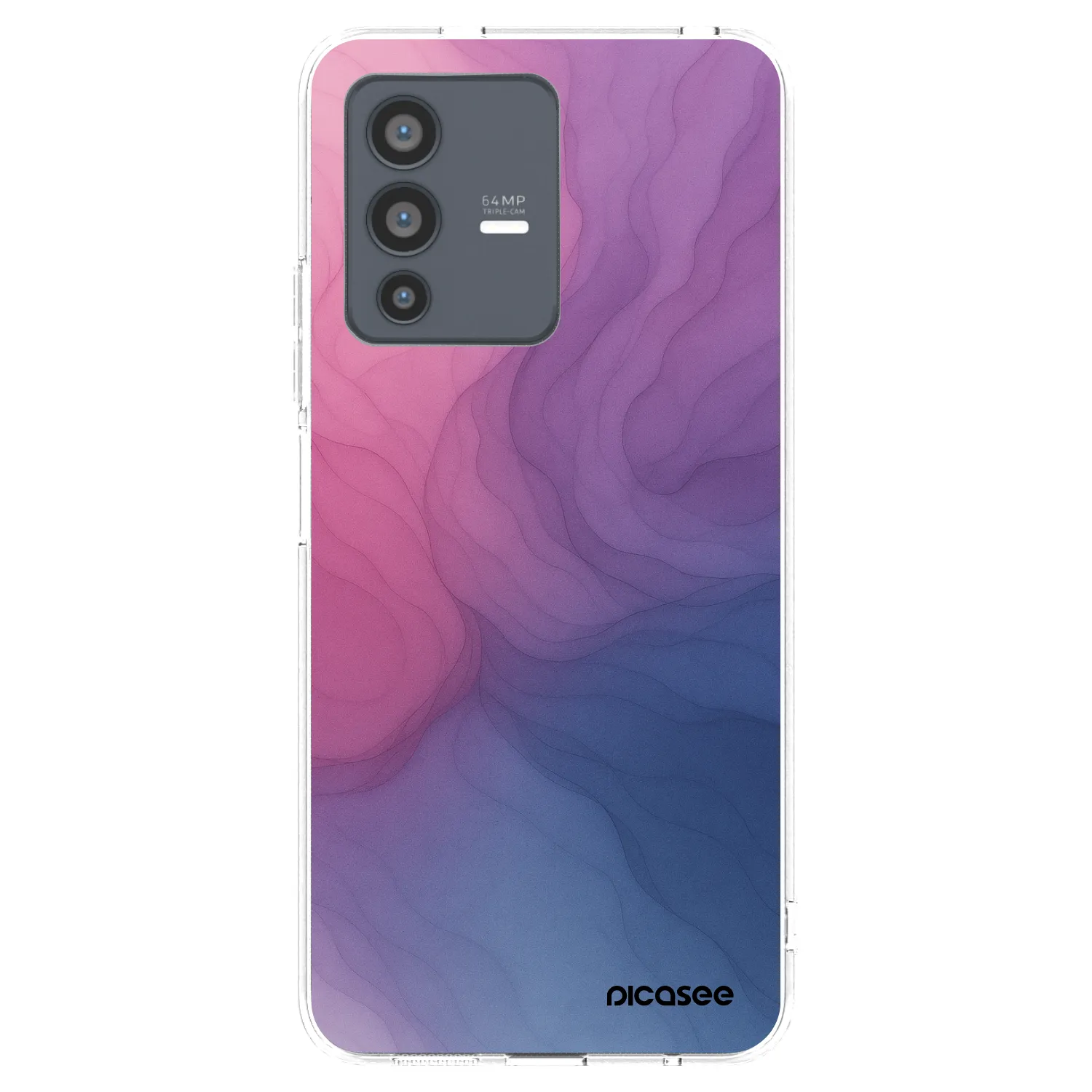 Picasee διαφανής θήκη σιλικόνης Vivo V23 5G - Silk