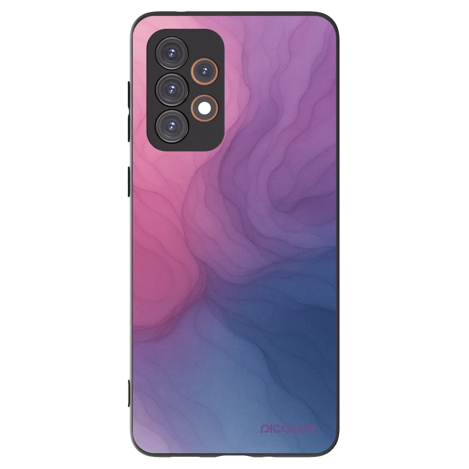 Picasee Μαύρη θήκη σιλικόνης για Samsung Galaxy A33 5G A336 - Silk