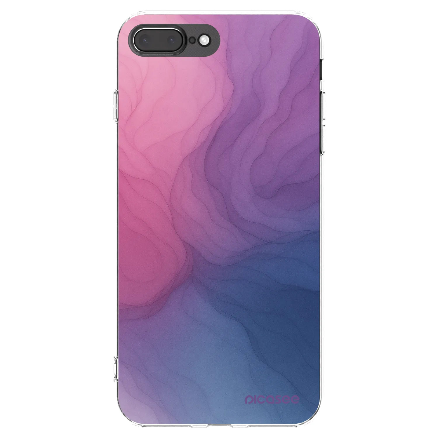 Picasee διαφανής θήκη σιλικόνης Apple iPhone 8 Plus - Silk