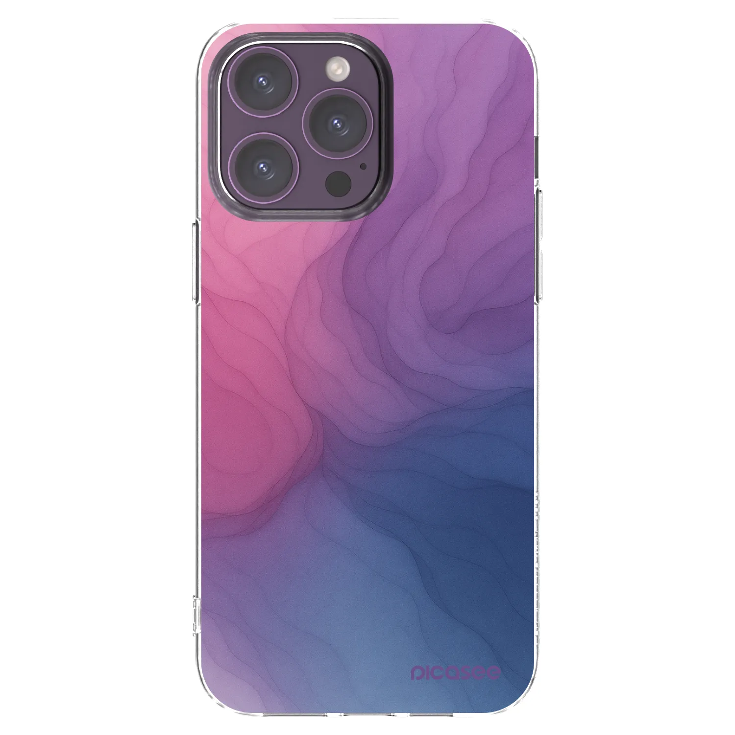 Picasee διαφανής θήκη σιλικόνης Apple iPhone 14 Pro Max - Silk