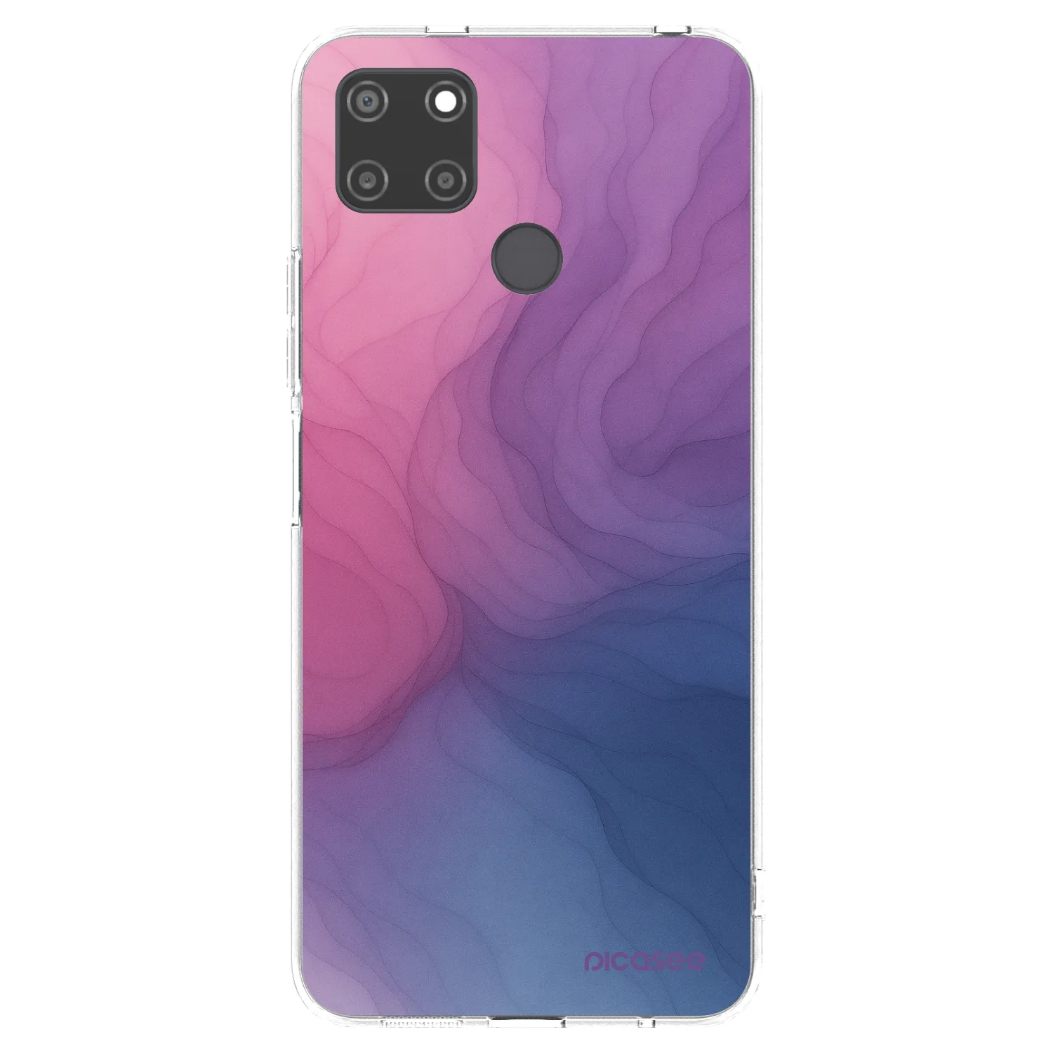 Picasee διαφανής θήκη σιλικόνης Realme C21Y - Silk