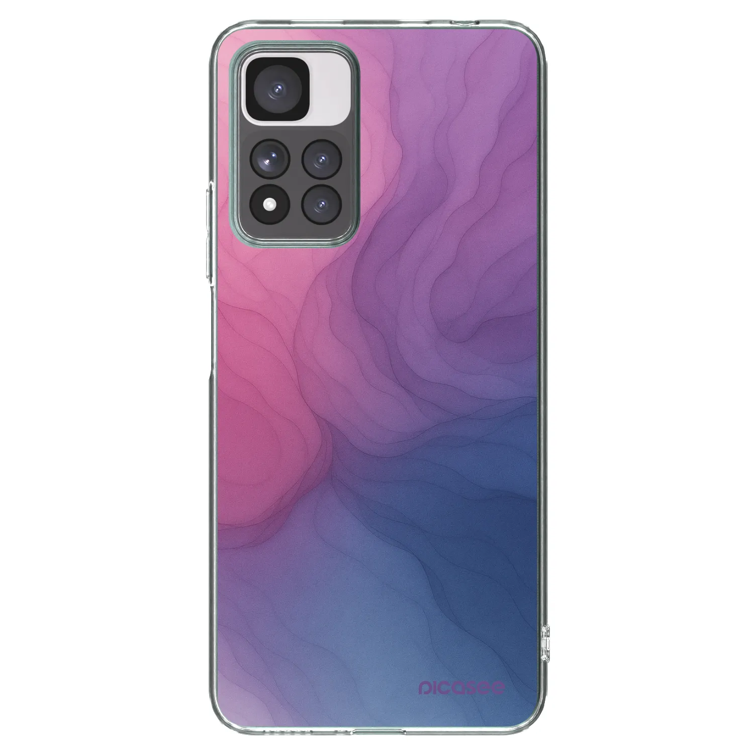 Picasee διαφανής θήκη σιλικόνης Xiaomi Redmi Note 11 Pro+ 5G - Silk