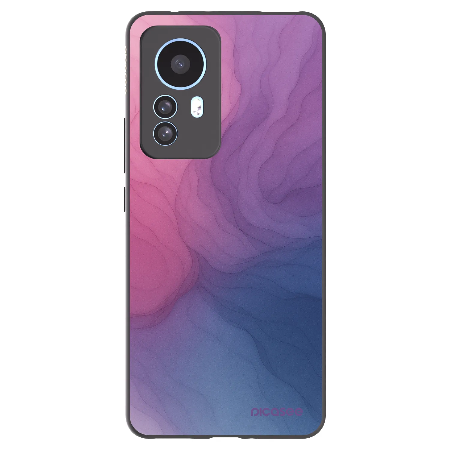 Picasee Μαύρη θήκη σιλικόνης για Xiaomi 12T - Silk