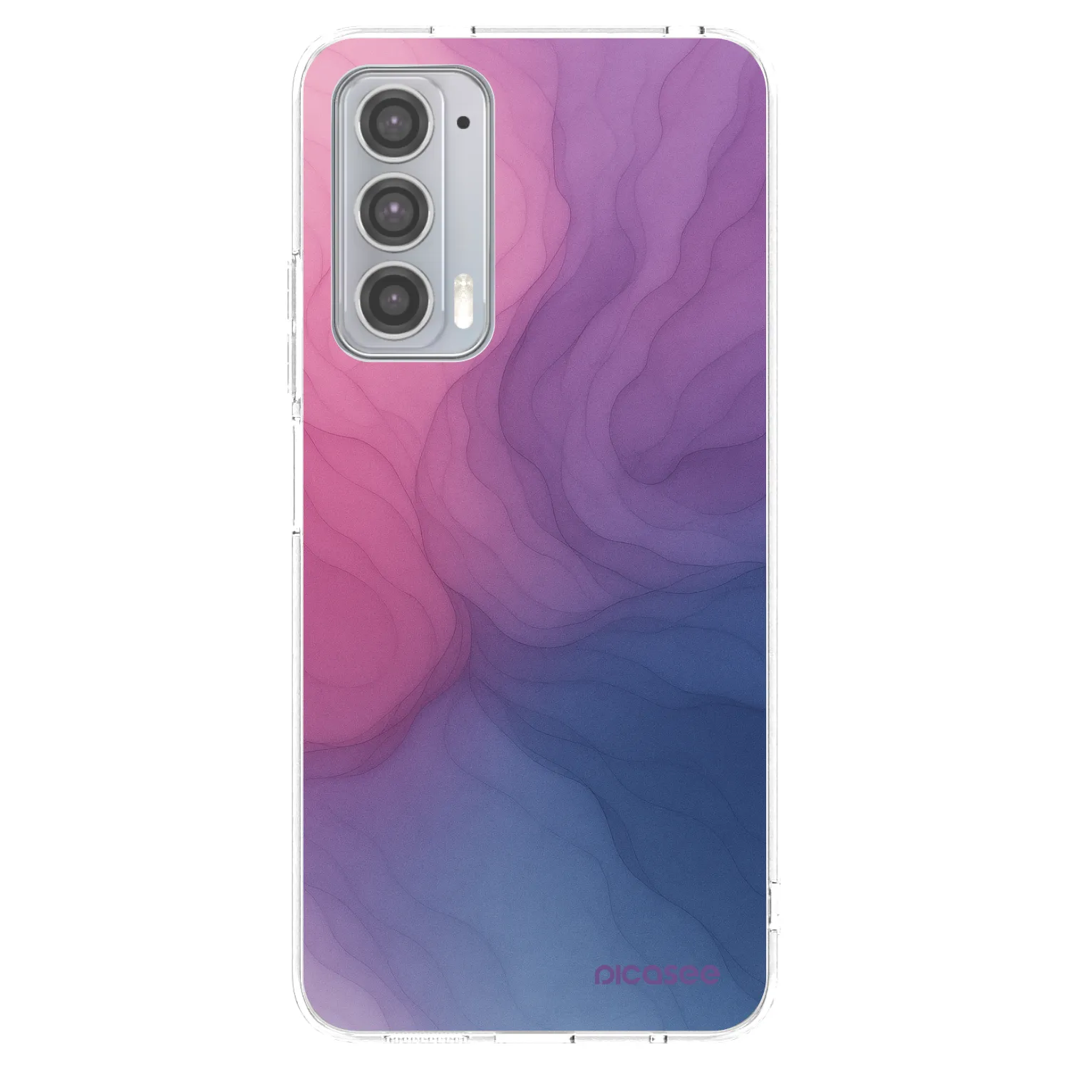 Picasee διαφανής θήκη σιλικόνης Motorola Edge 20 - Silk