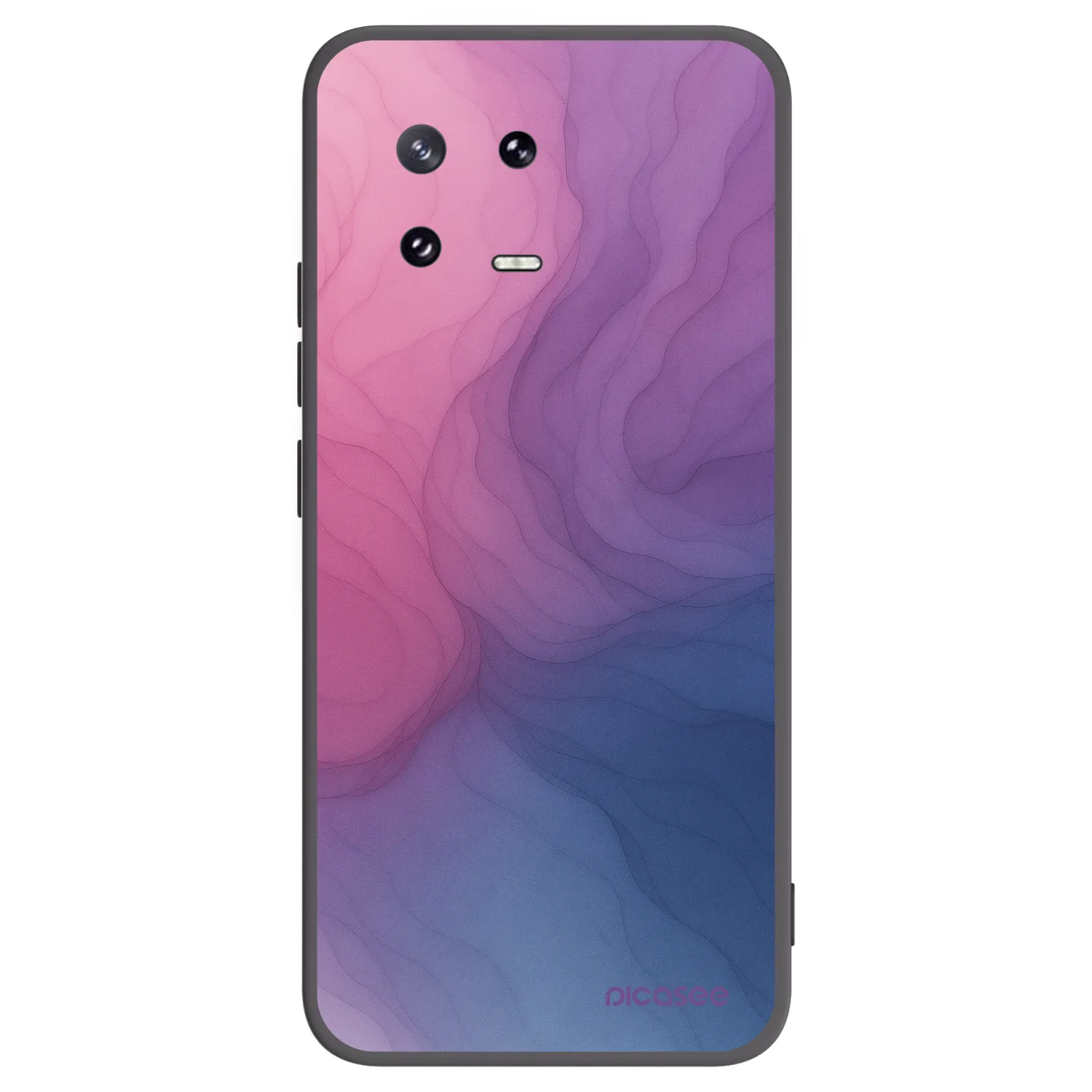 Picasee Μαύρη θήκη σιλικόνης για Xiaomi 13 Pro - Silk