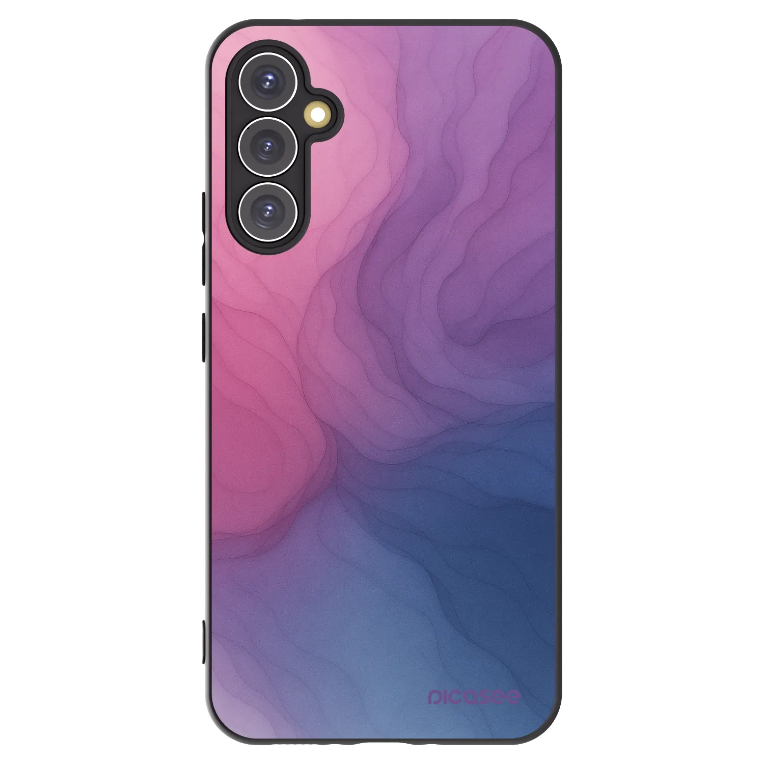 Picasee Μαύρη θήκη σιλικόνης για Samsung Galaxy A34 5G A346B - Silk