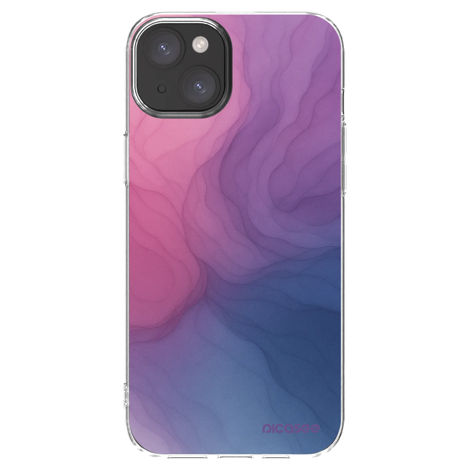 Picasee διαφανής θήκη σιλικόνης Apple iPhone 15 Plus - Silk