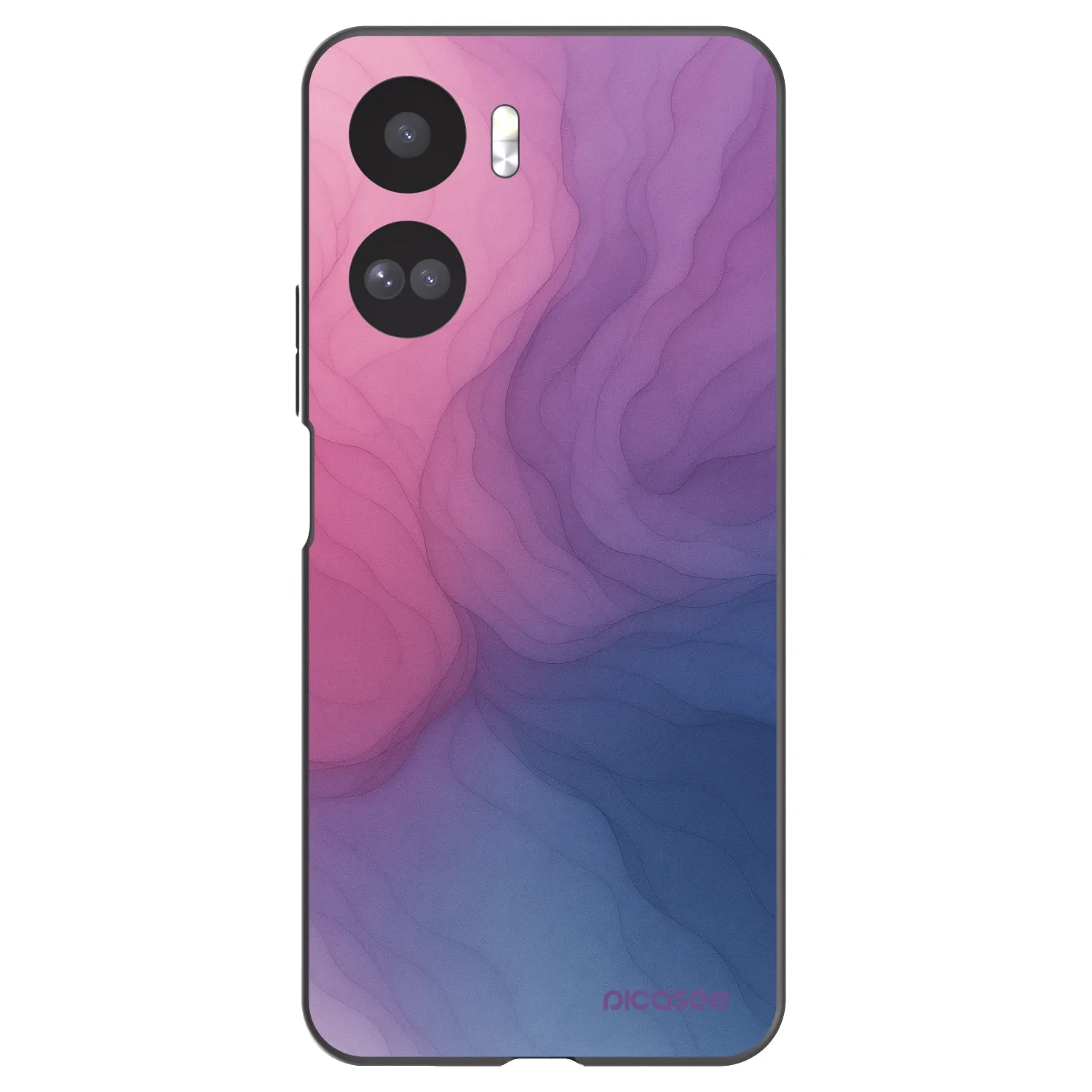 Picasee Μαύρη θήκη σιλικόνης για Honor 90 Lite 5G - Silk