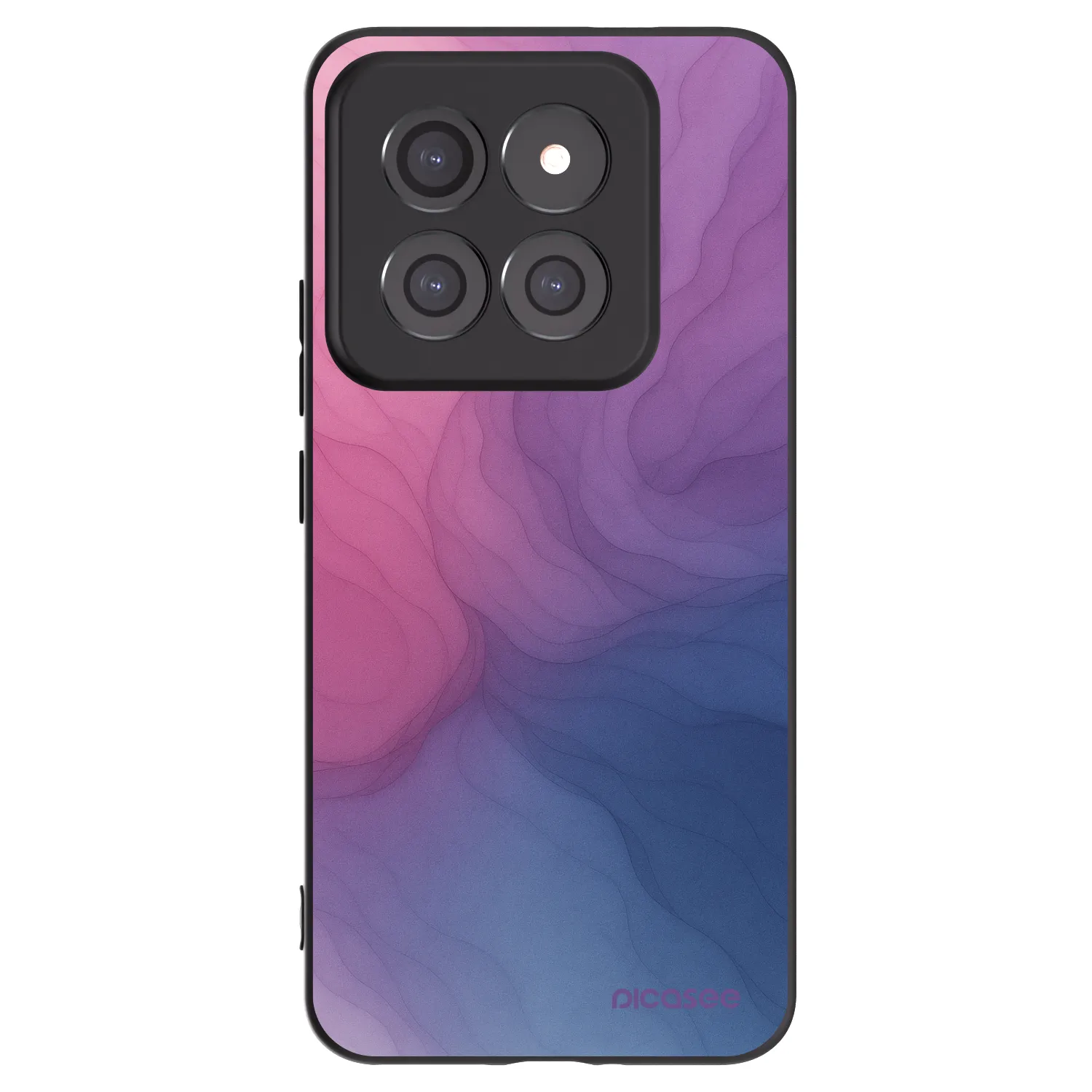 Picasee Μαύρη θήκη σιλικόνης για Xiaomi 14 Pro - Silk