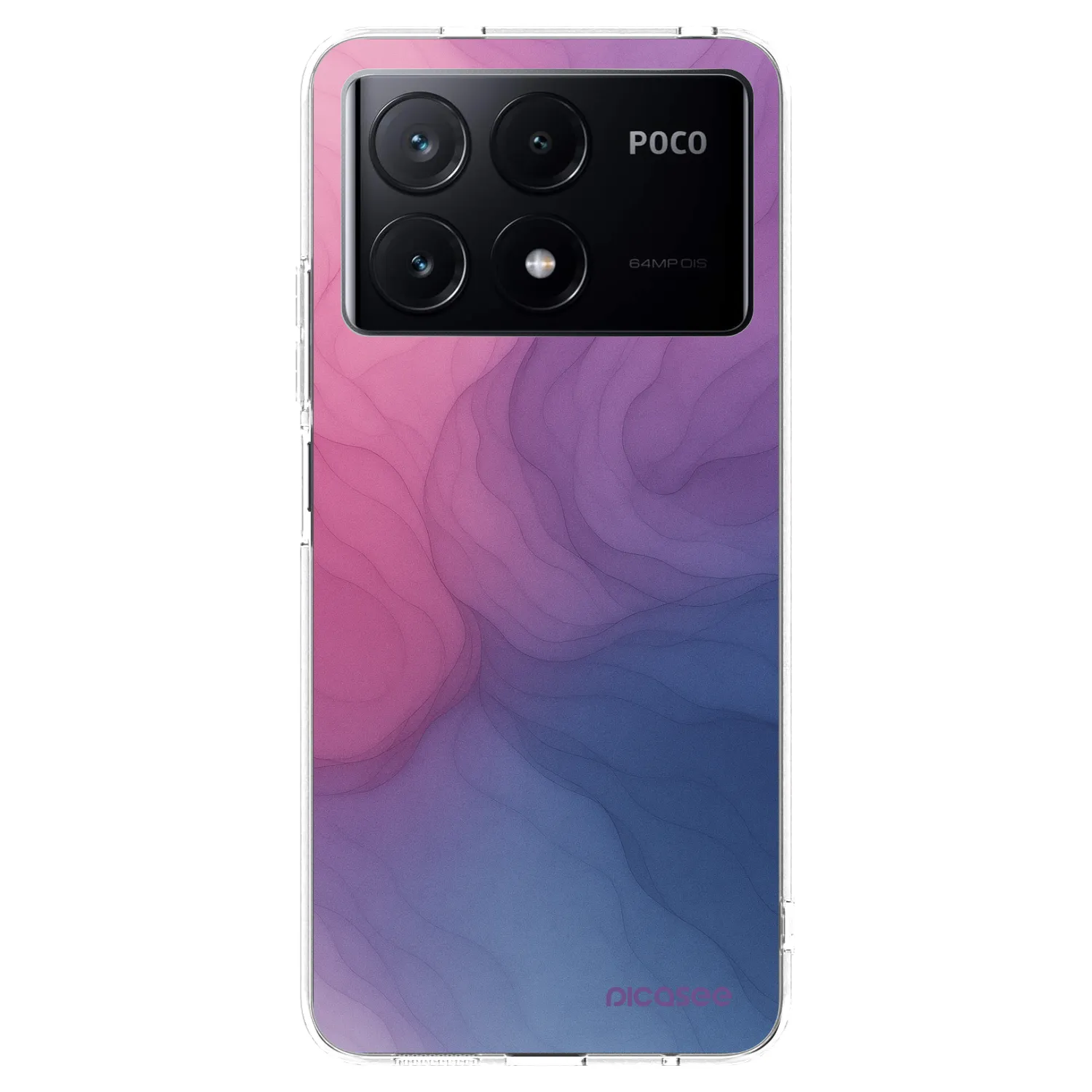 Picasee διαφανής θήκη σιλικόνης Xiaomi Poco X6 Pro - Silk
