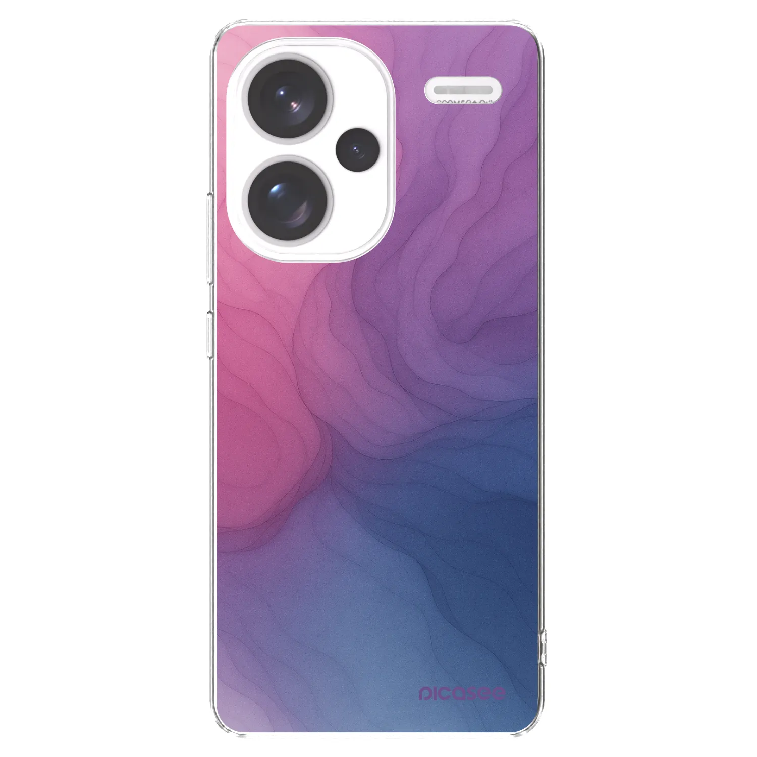 Picasee διαφανής θήκη σιλικόνης Xiaomi Redmi Note 13 Pro+ 5G - Silk