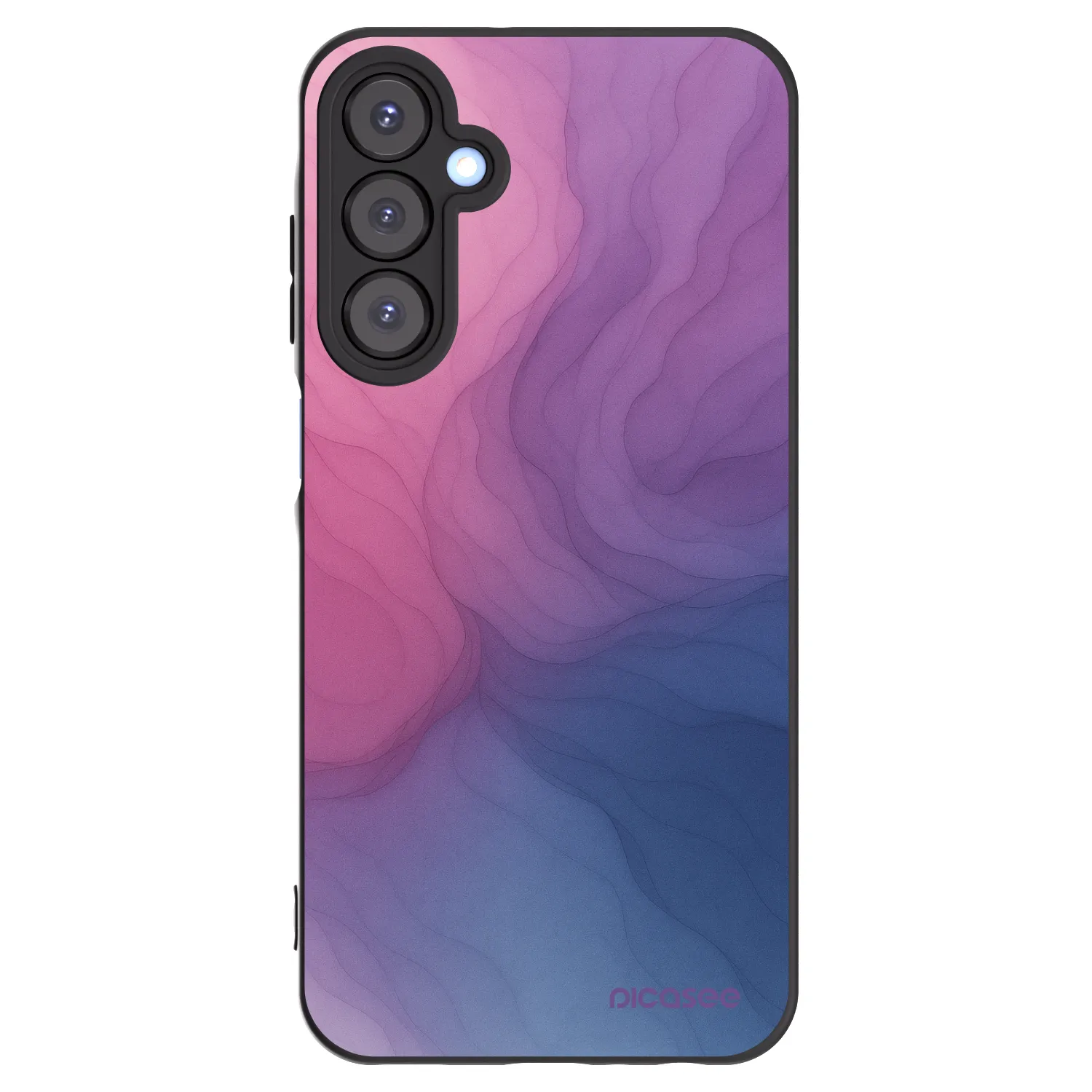 Picasee Μαύρη θήκη σιλικόνης για Samsung Galaxy A25 A256B 5G - Silk