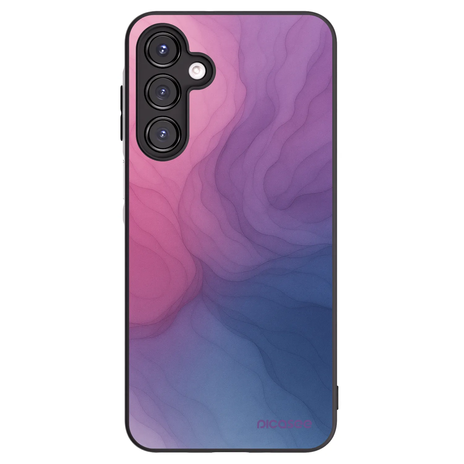 Picasee Μαύρη θήκη σιλικόνης για Samsung Galaxy A16 5G - Silk