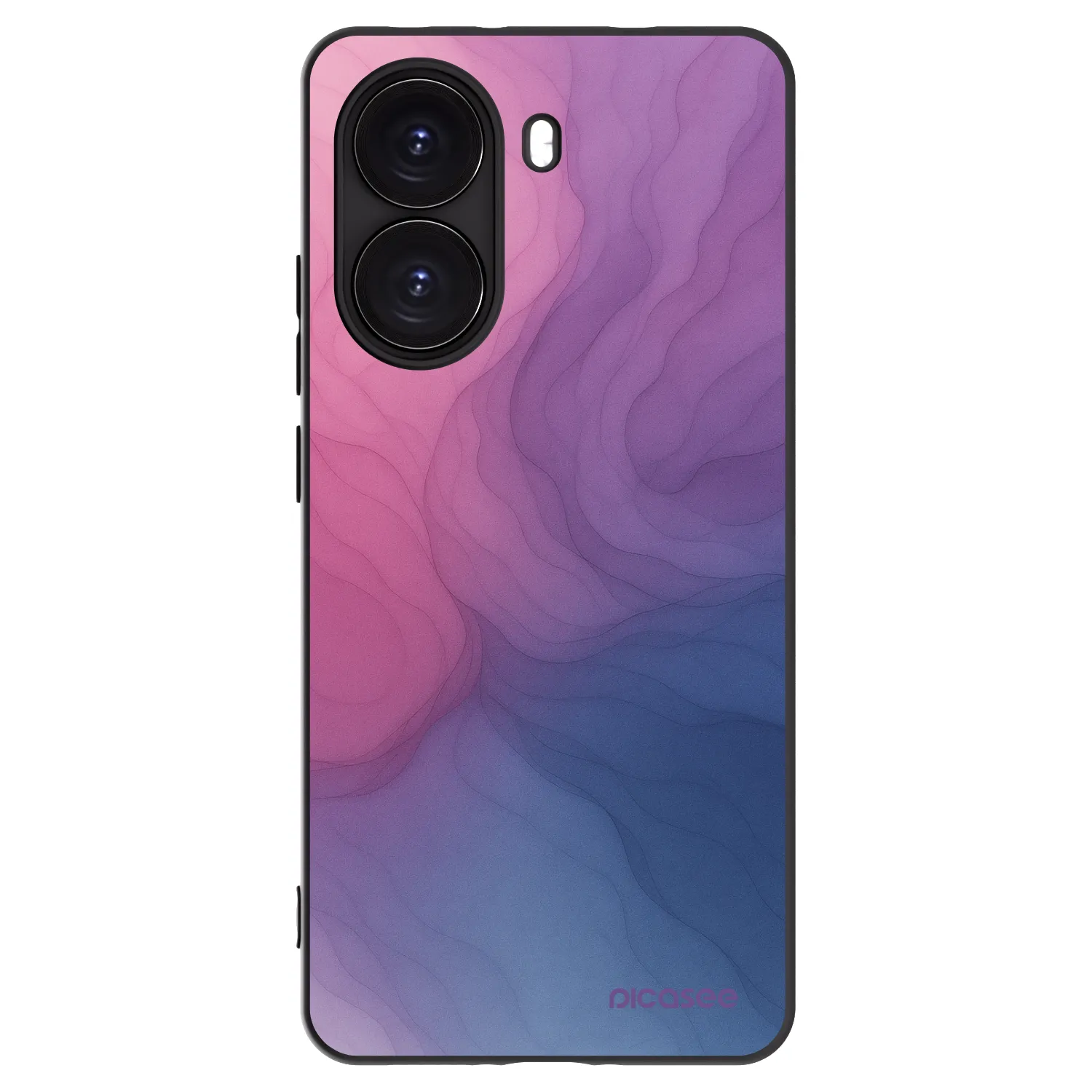 Picasee Μαύρη θήκη σιλικόνης για Xiaomi Poco X7 Pro 5G - Silk