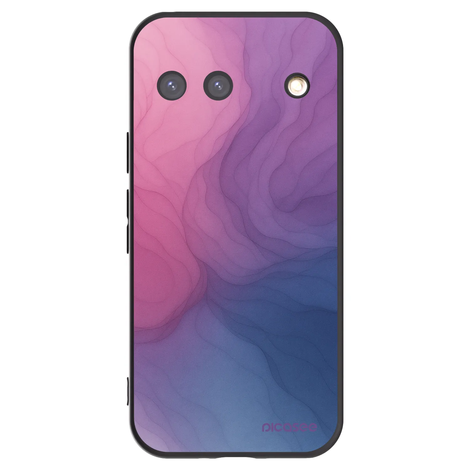 Picasee Μαύρη θήκη σιλικόνης για Google Pixel 9 - Silk