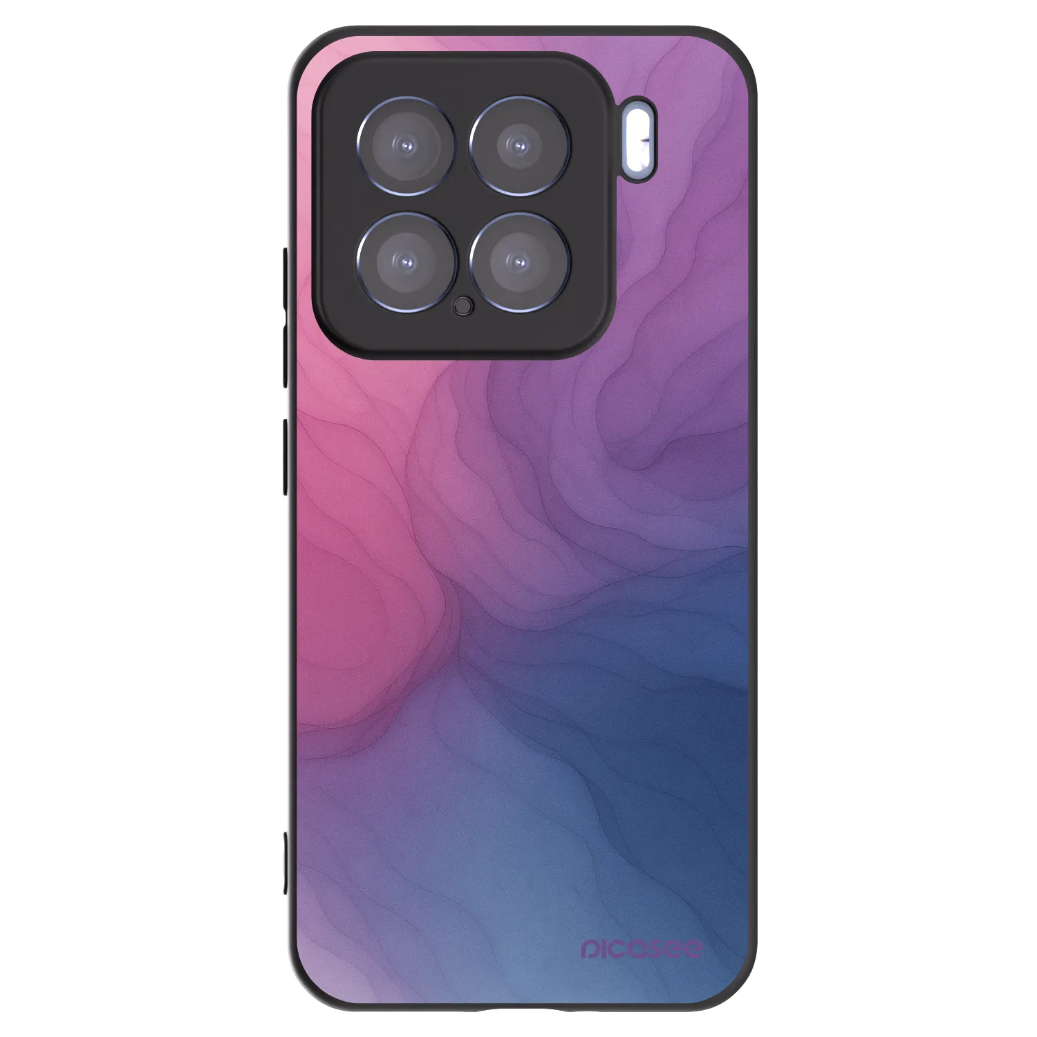 Picasee Μαύρη θήκη σιλικόνης για Xiaomi 15 - Silk