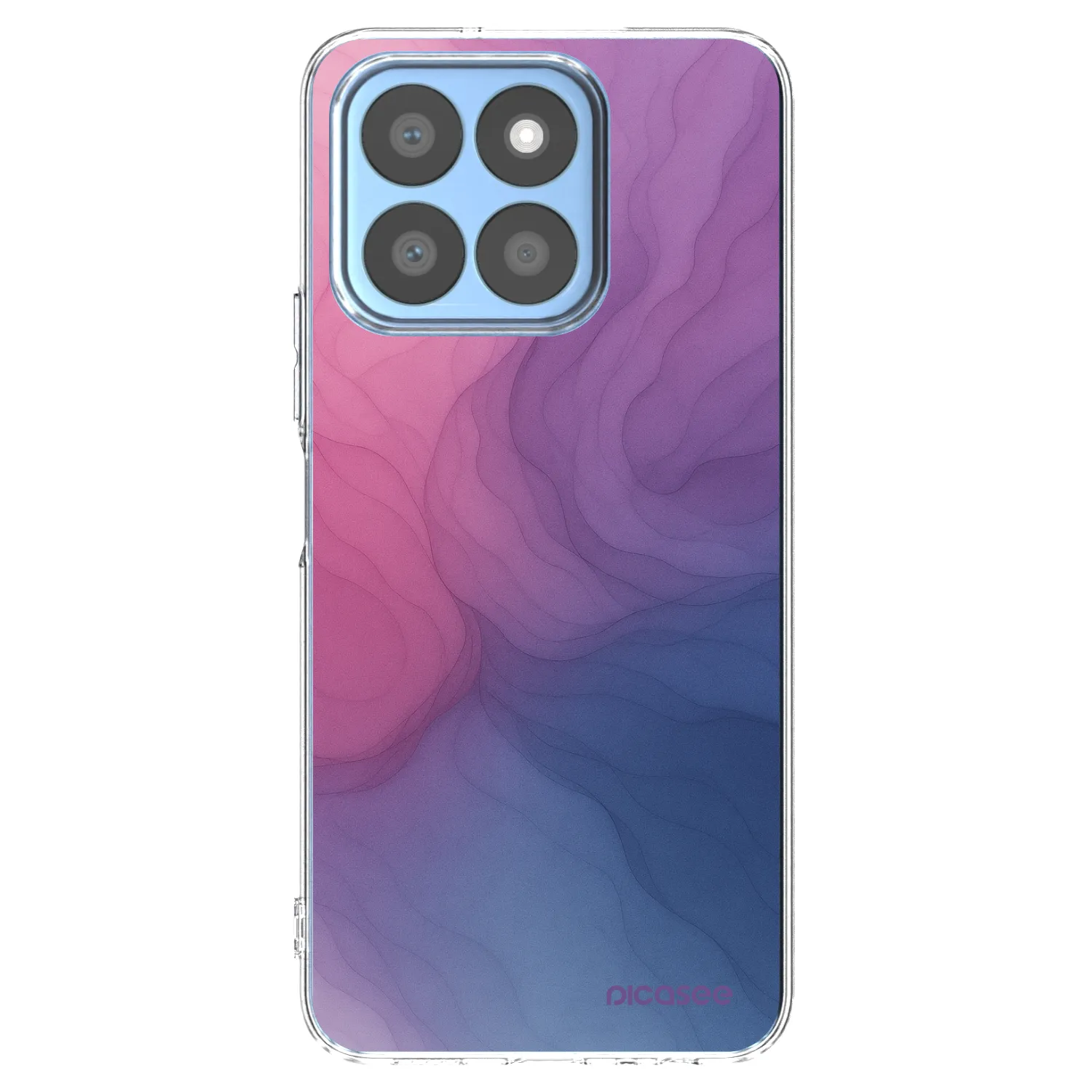 Picasee διαφανής θήκη σιλικόνης Honor X8c - Silk