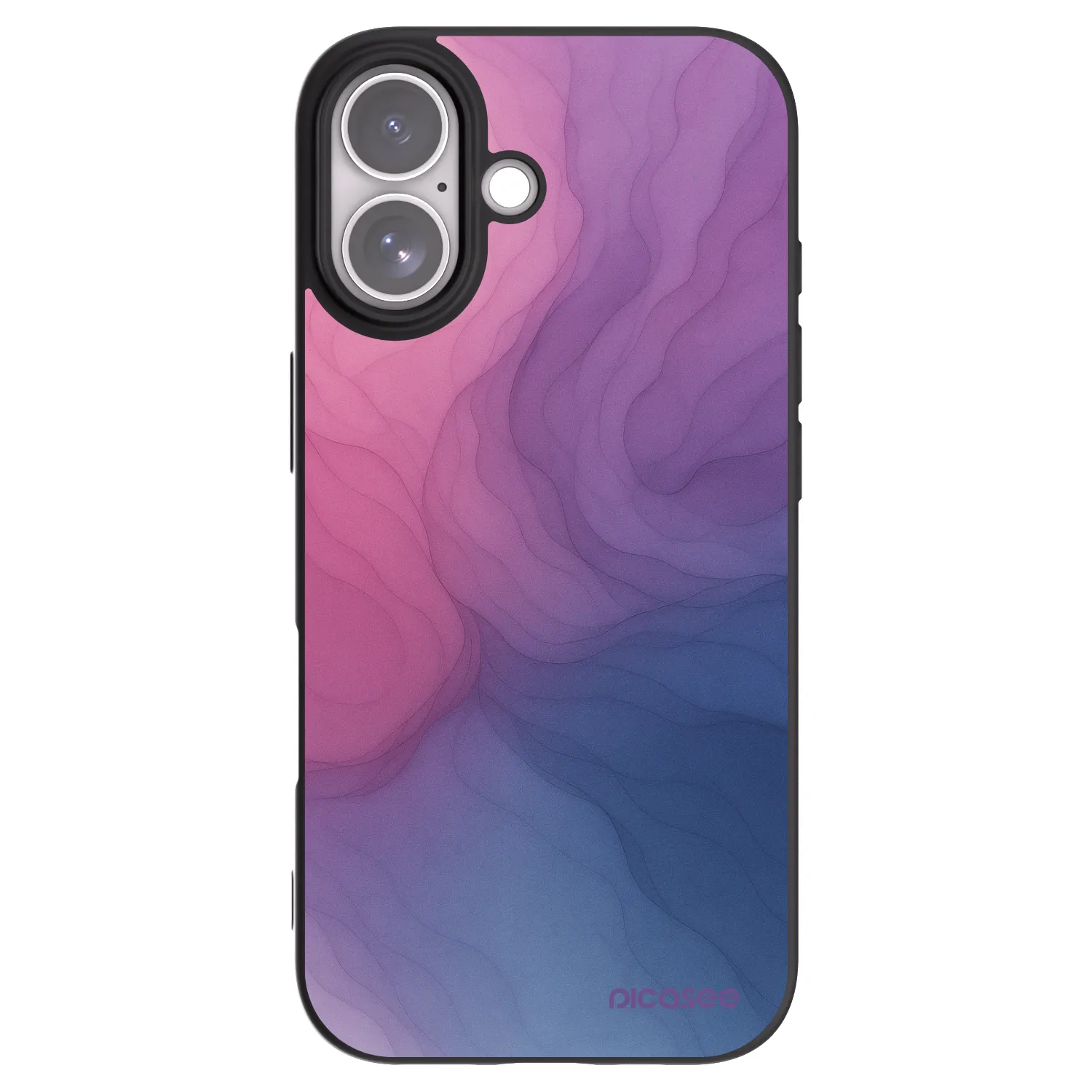 Picasee Μαύρη θήκη σιλικόνης για Apple iPhone 17 - Silk